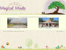 Tablet Screenshot of magical-minds.com